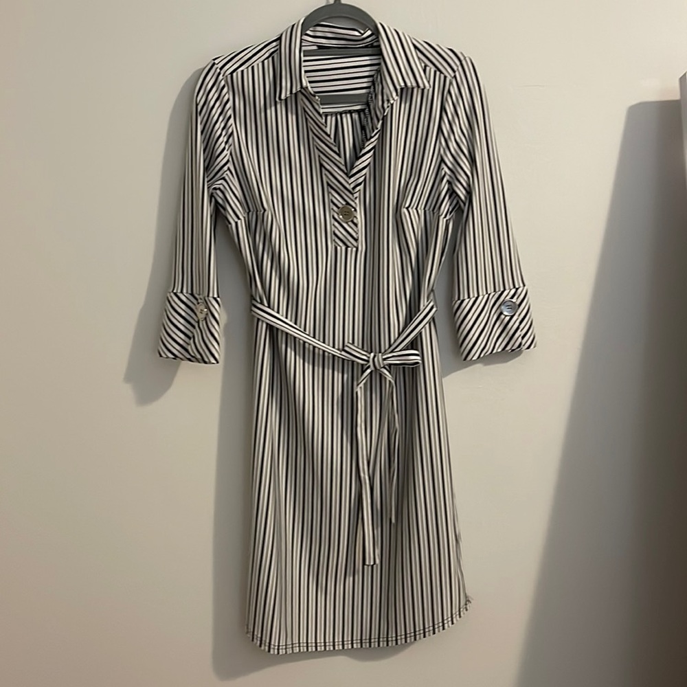 Black and White Dress